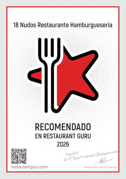 18 Nudos Premio Restaurante Guru Mejor Evolución Carta